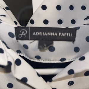 Long sleeved shirt with polka dots